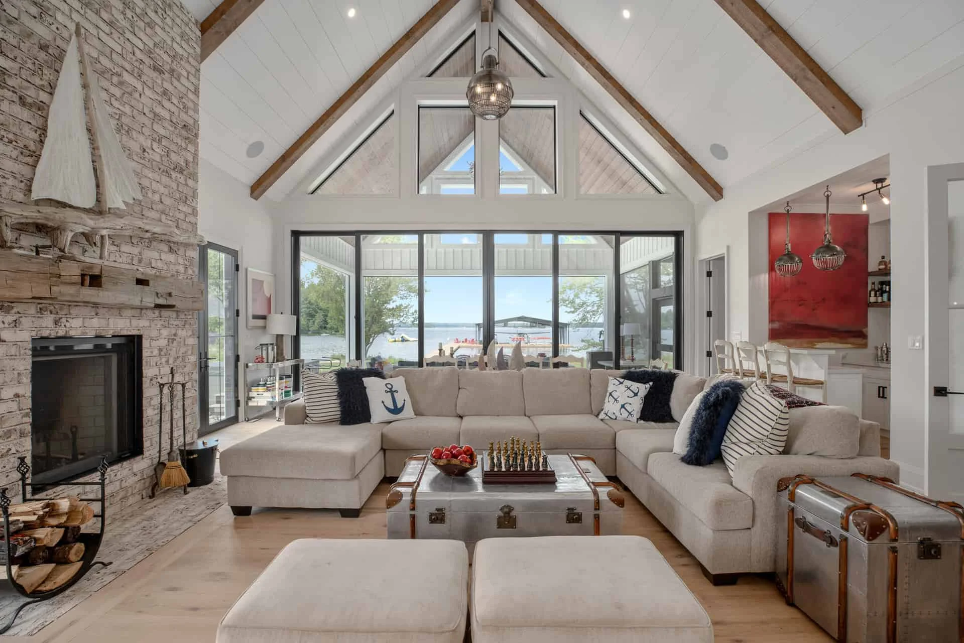MAI Dream Developments fireplace